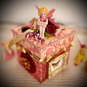 Little Pink Fairy Trinket Box