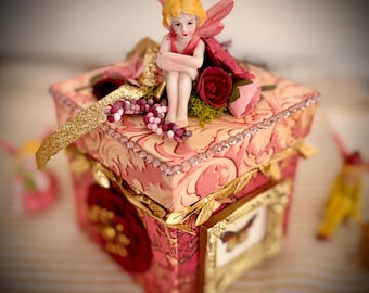 Little Pink Fairy Trinket Box