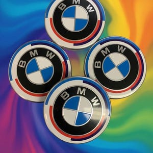 Adesivi BMW M Sport Performance Per Cerchi In Lega – Set Da 5, Logo Autentico 17mm X 9mm
