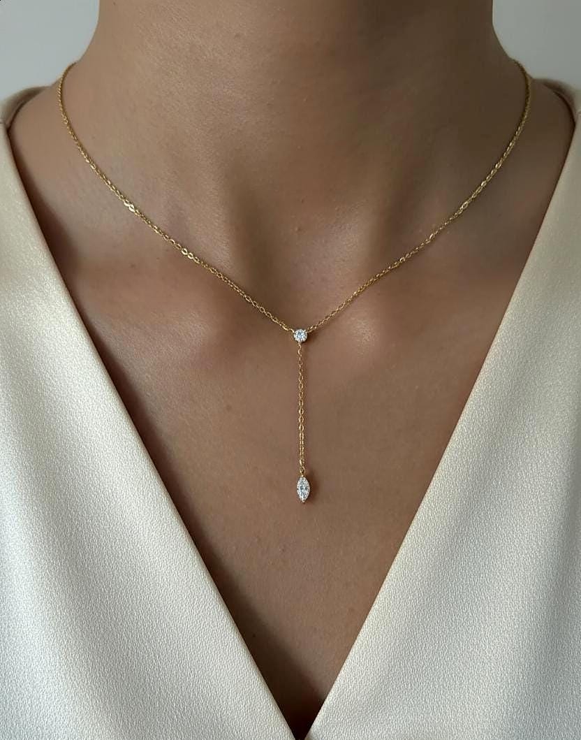 Necklace for Deep V Neck - Etsy Canada