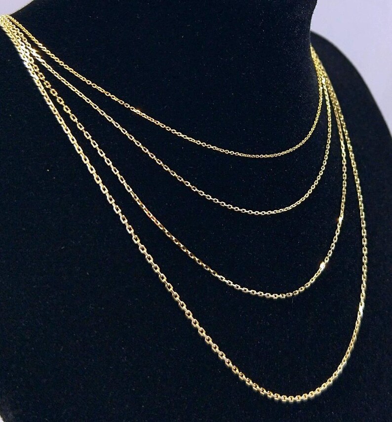 18K Solid Gold Pear Diamond Pendant Necklace | 0.30–2.0 CT | Lab Diamond Pendant | Teardrop Diamond | Solitaire Diamond Necklace Gift image 12