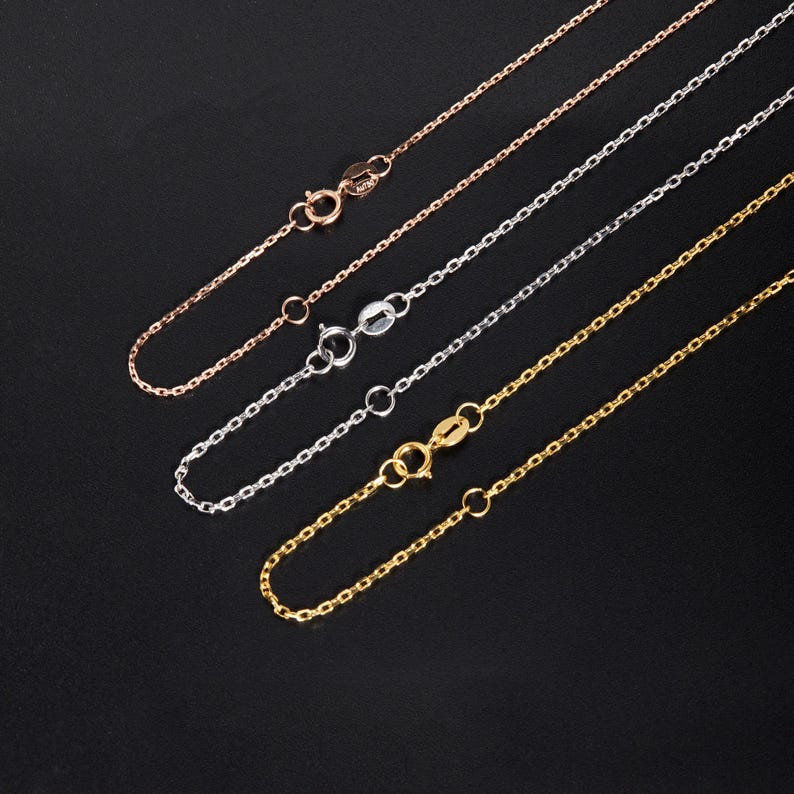 18K Solid Gold Pear Diamond Pendant Necklace | 0.30–2.0 CT | Lab Diamond Pendant | Teardrop Diamond | Solitaire Diamond Necklace Gift image 13