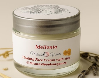 Mellona Rejuvenating Face Cream – Natural SPF Moisturizer for Mature Skin