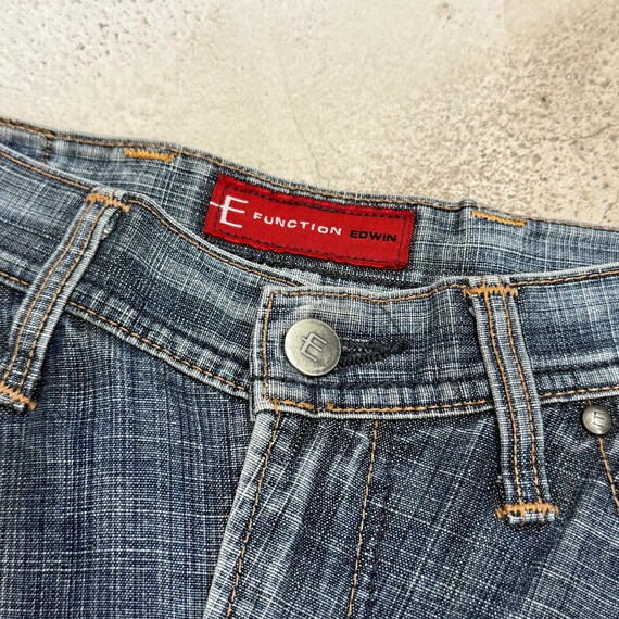 Workwear Edwin E Function Curve Leg Denim / W28X2… - image 7