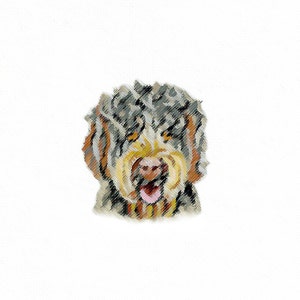 Labradoodle Print / Tiny Dog Print