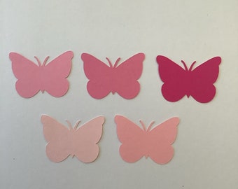 punches crafts etc scrapbooking embellishments 100 piece confetti parties card making Designer paper butterfly mix die cuts