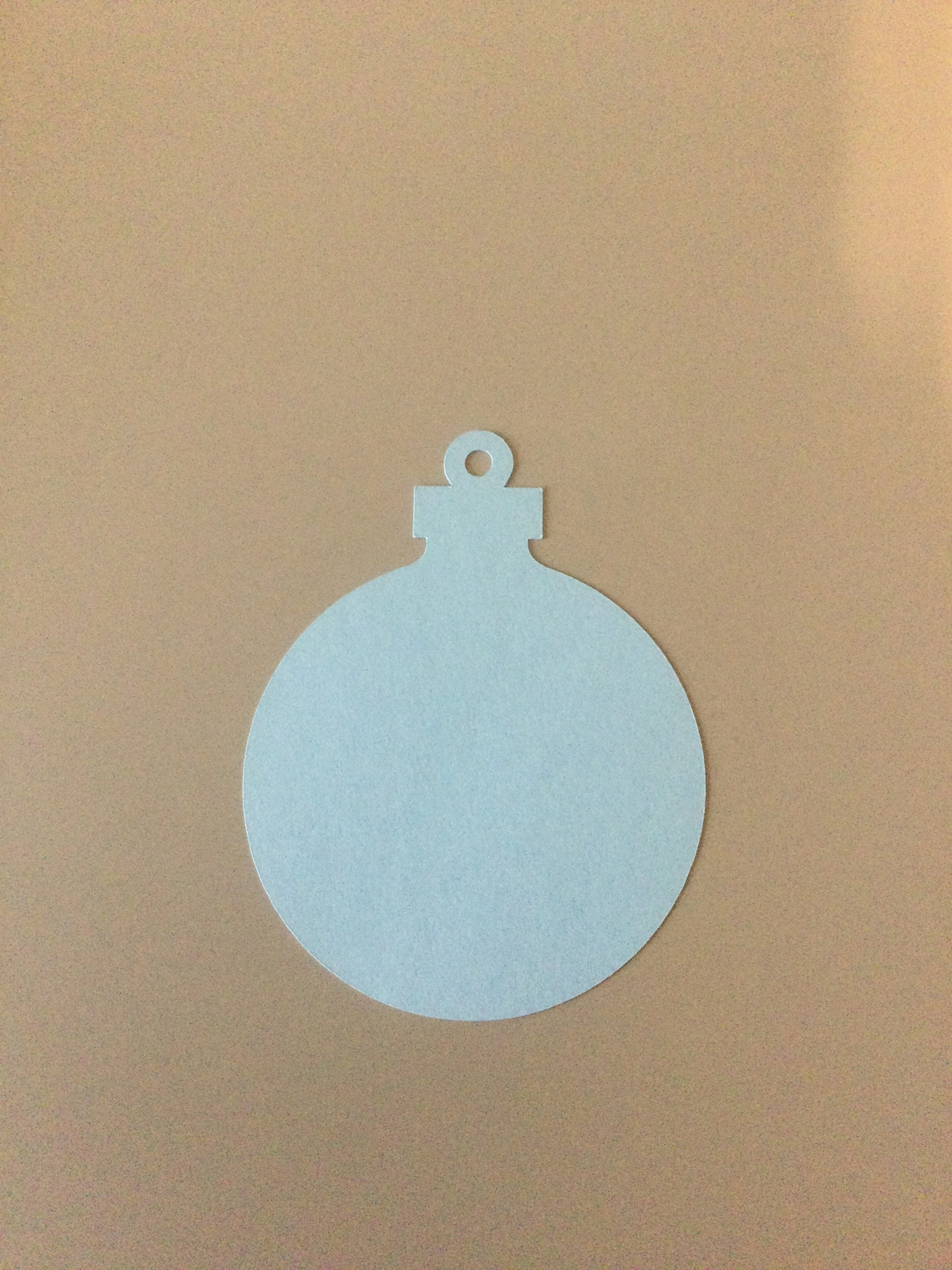 25 Paper Christmas Ornament Die Cut 4 Inch Christmas Cut Outs | Etsy