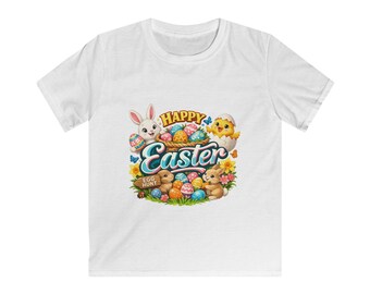 Camiseta infantil "Feliz Pascua"