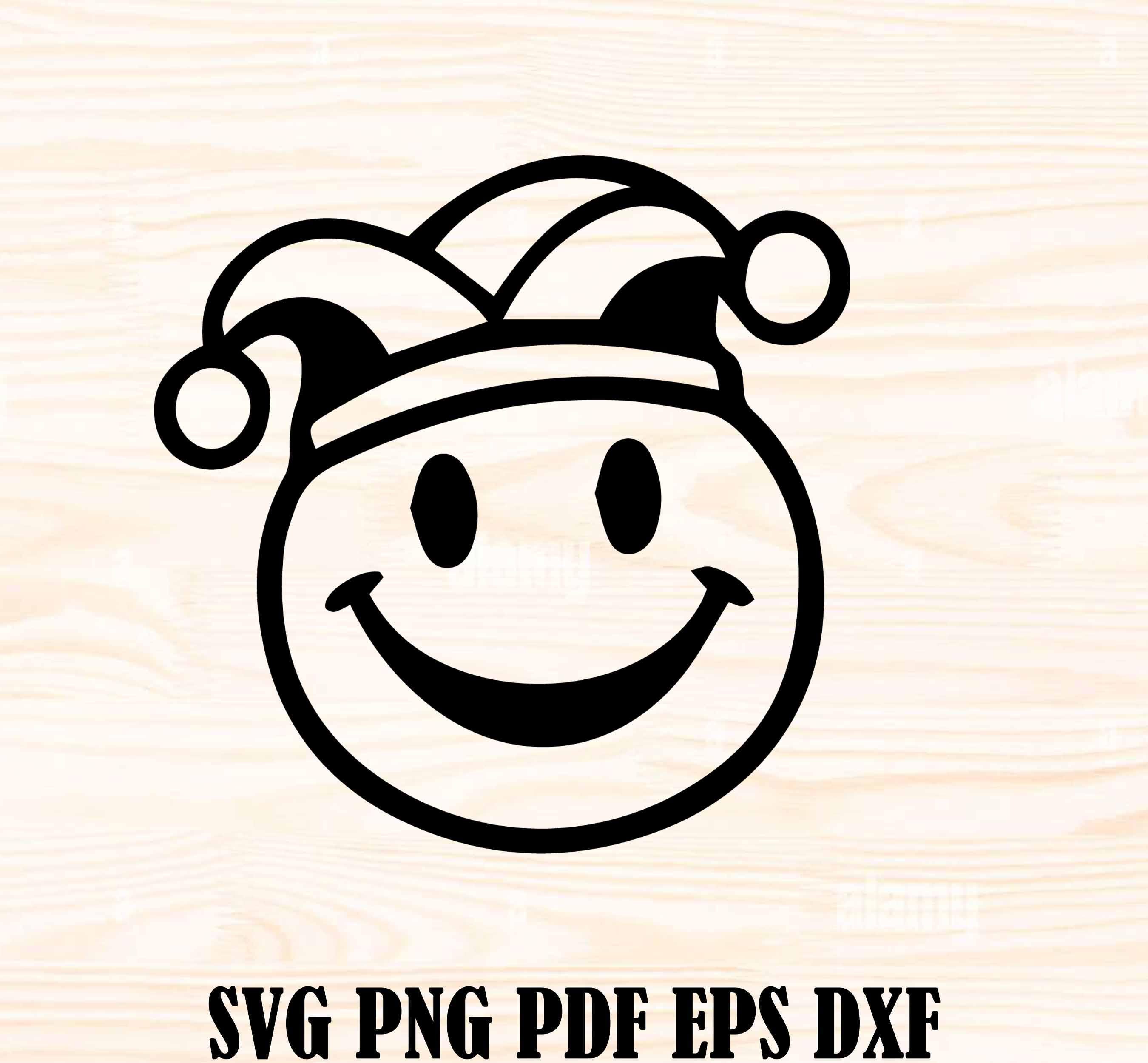 Smiley Face SVG Bundle, Happy Face Svg, Drippy Smiley Svg, Smiley Face ...