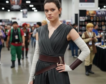 Disfraz de Rey para cosplay / Traje Jedi de Star Wars