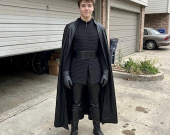 Disfraz de Kylo Ren inspirado en Star Wars / Traje de cosplay de Sith del Lado Oscuro / Disfraz para Halloween y Comic Con.