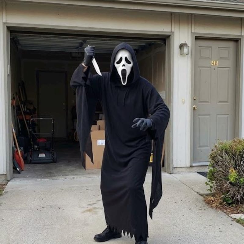 Ghostface Robe Mask Ghostface Costume - Etsy