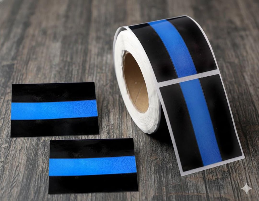 Thin Blue Line Law Enforcement Stickers – 2