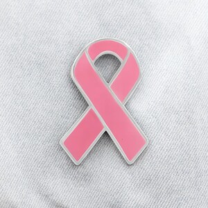 Pink Ribbon Awareness Pins for Breast Cancer Fundraising, Events, Gift Giving, Awareness. Bulk Wholesale Packs
