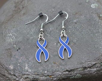 Tappetino per mouse con nastro blu pervinca Caroline's Treasures
