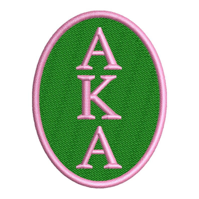 AKA Logo Embroidery Design Bundle – Alpha Kappa Alpha Embroidery Files ...