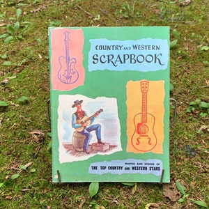 Vintage country and western scrapbook 1965