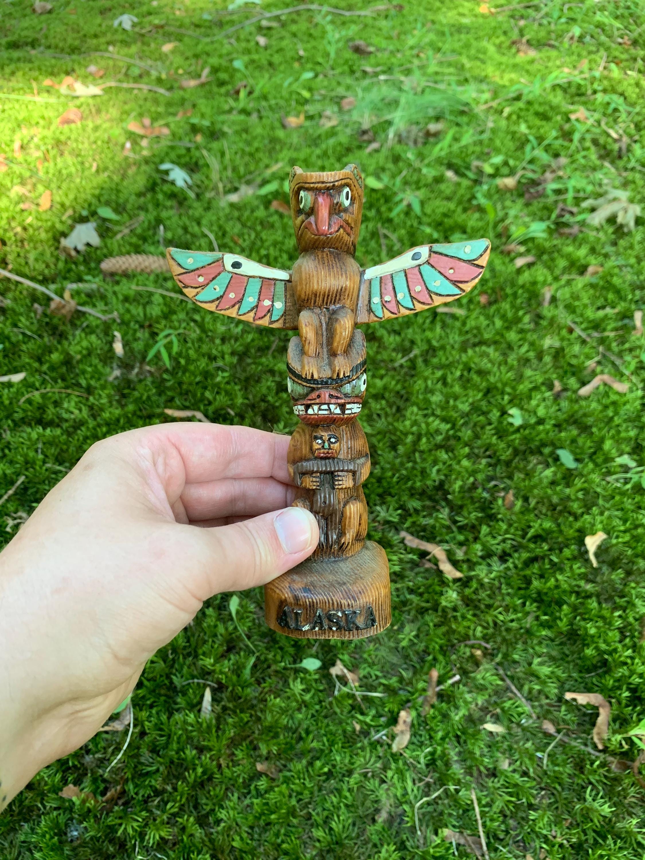 Totem pole souvenir - Etsy 日本