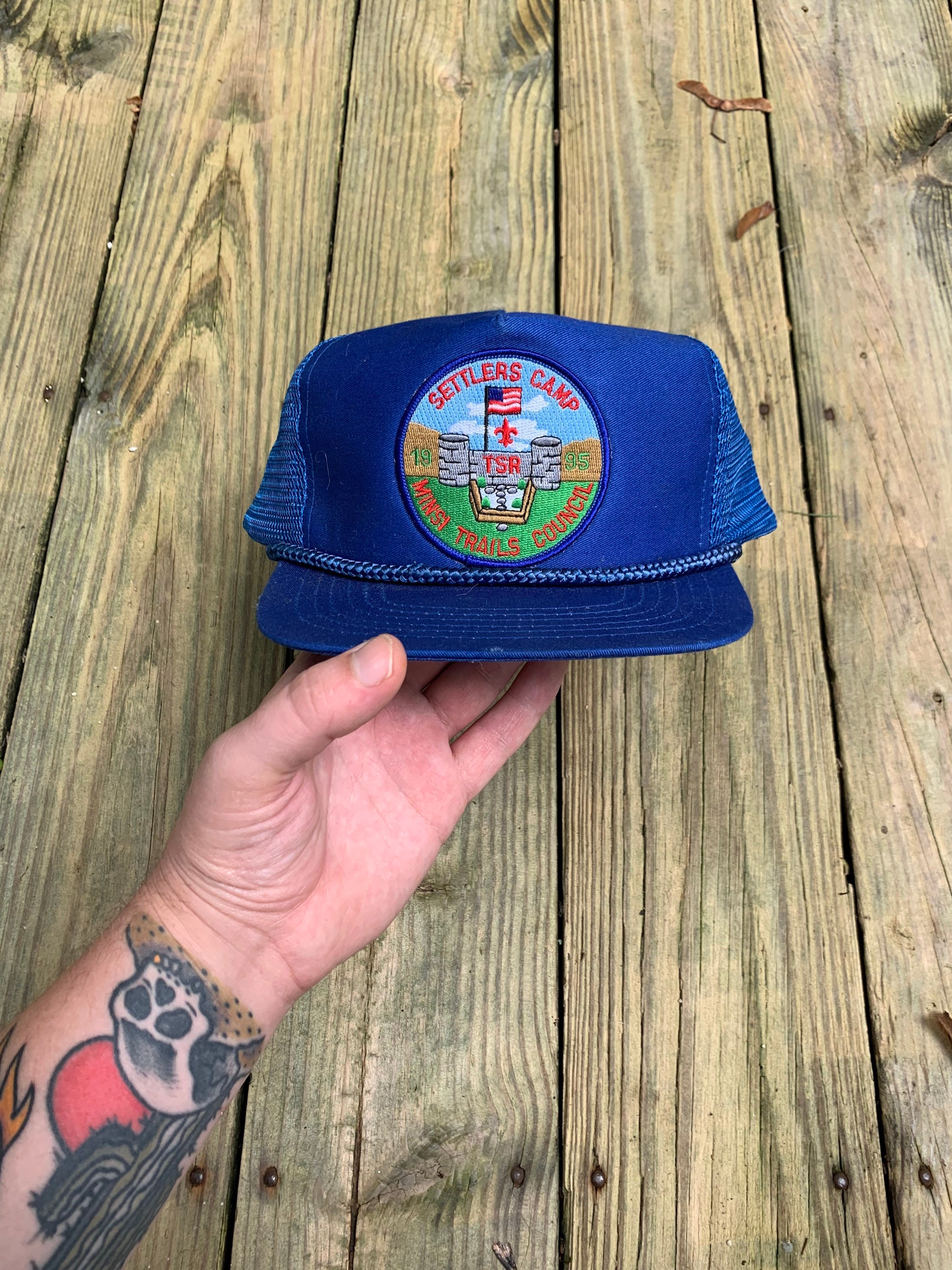 Vintage Boy Scout Hat 1995 Minsi 