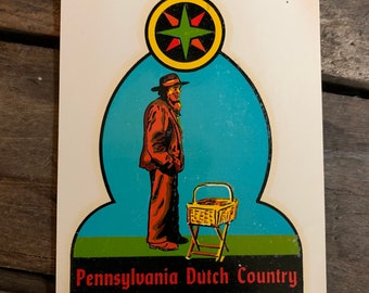 Pennsylvania Dutch Vintage Decal | PA Dutch Sticker