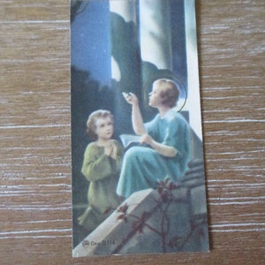 Antique Religious Christian Paper Card 1930's Ephemera Preaching