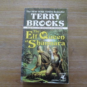 The Elf Queen of Shannara by Terry Brooks Paperback Book 1992