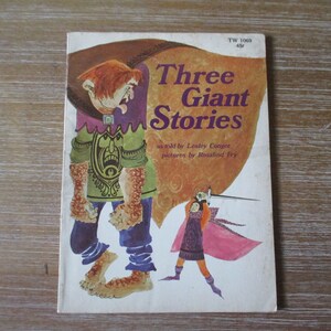 Three Giant Stories by Lesley Conger SC 1968