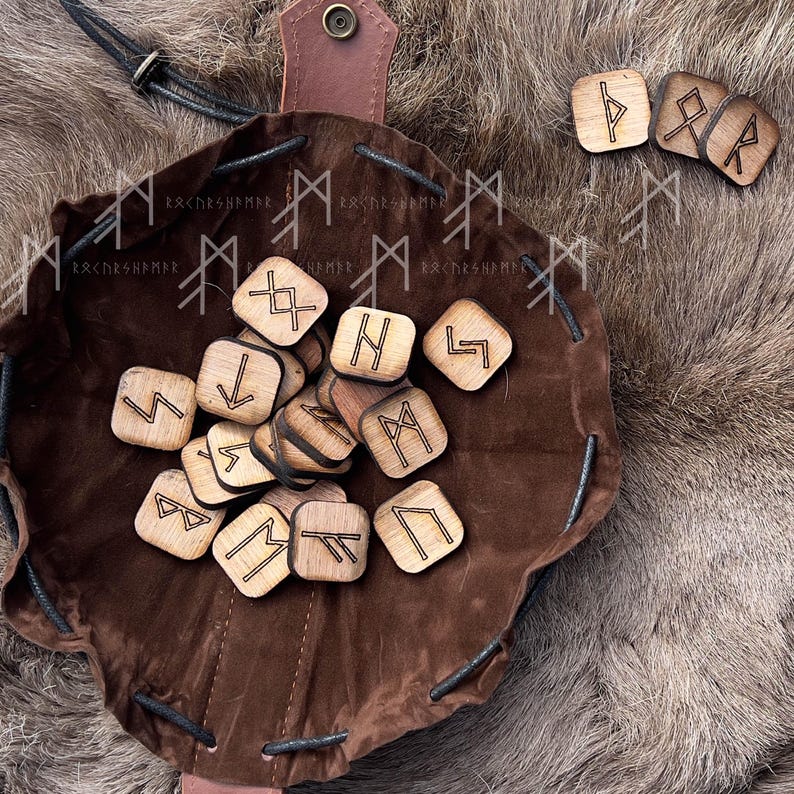 Set of Runes (24 Count) Elder Futhark - Etsy