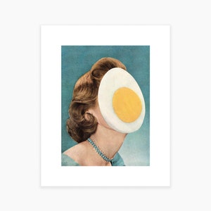 Egg on Your Face Art Print