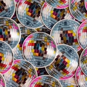 Disco Ball Bar Coasters Set of 4 image 1
