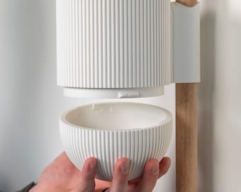 Modulaire muurplanterkit – 3D-geprint verticaal tuindecor