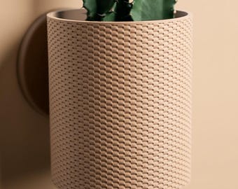 3D gedruckter gewebter Pflanzer - Moderne Wand- oder Tischpflanzendekoration