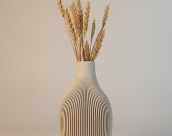 Arcadia Vase - Minimalistische 3D gedruckte dekorative Vase (zwei Größen • fünf matte Farben)