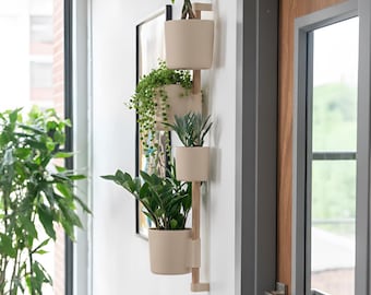 Modulares 3D gedrucktes Wandpflanzgefäß – Vertikales Indoor-Gartensystem