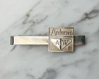 Pinza para corbata vintage de Andersen Windows — Joyería con logotipo corporativo