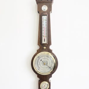 Radio meteorológica electrónica Springfield vintage NOS — Estación Banjo NOAA en funcionamiento