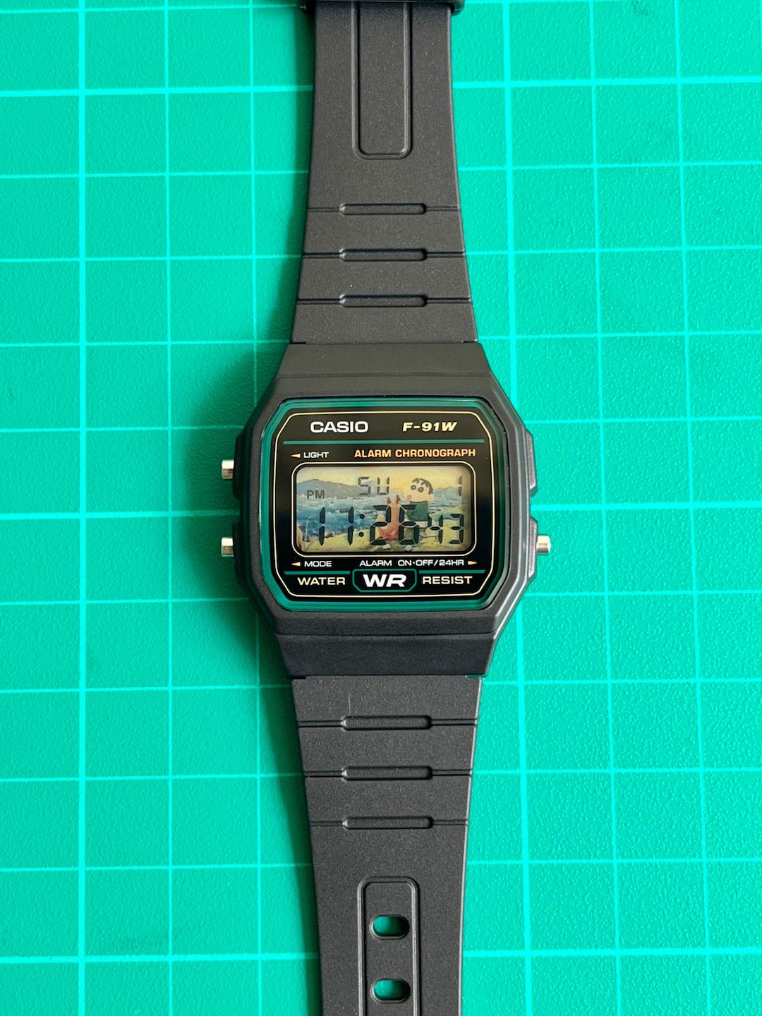 Buy Casio F-91W Crayon Shin-chan Watch – Retro Digital Style With