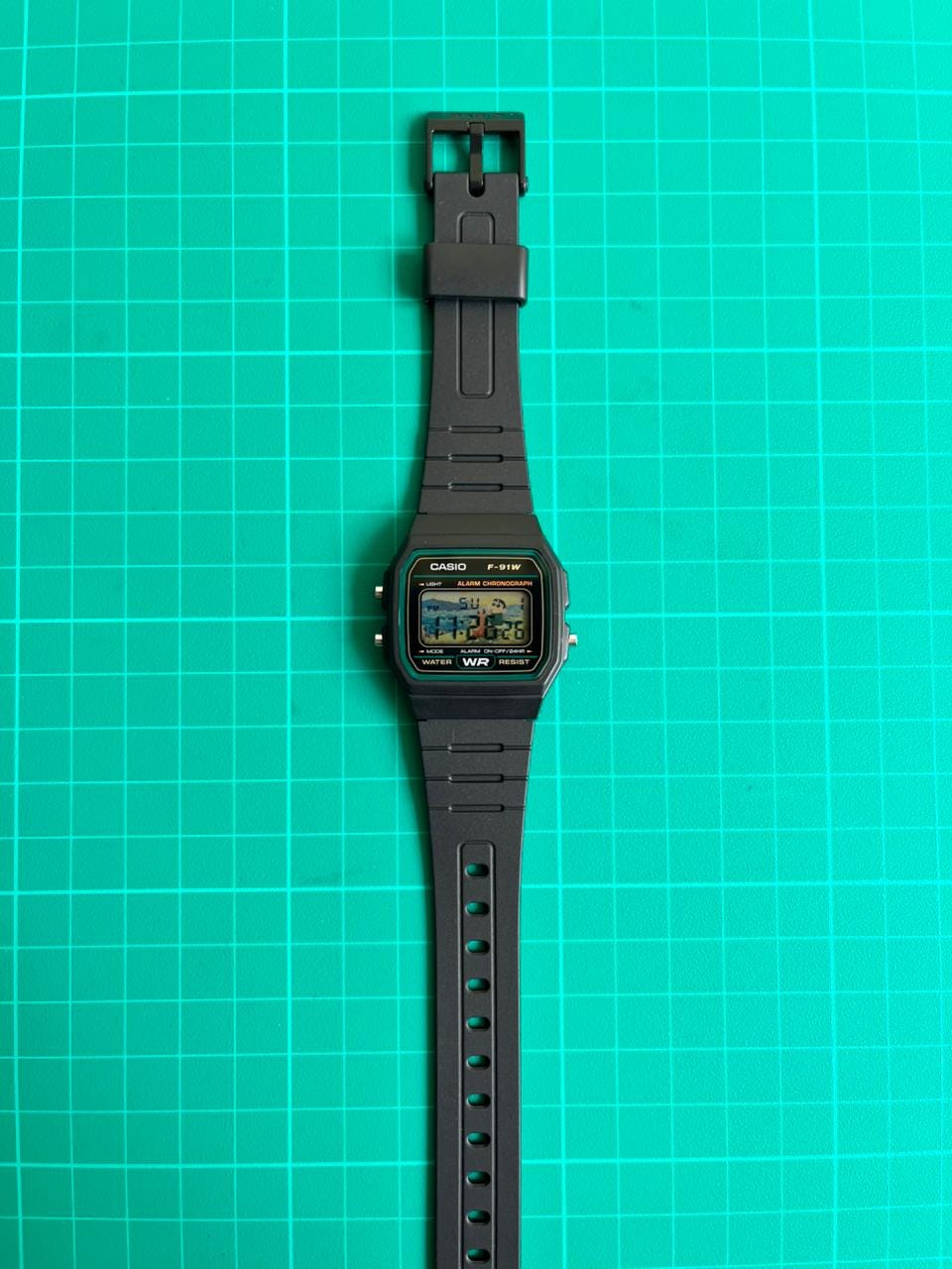 Casio F-91W Crayon Shin-chan Watch – Retro Digital Style With NFC