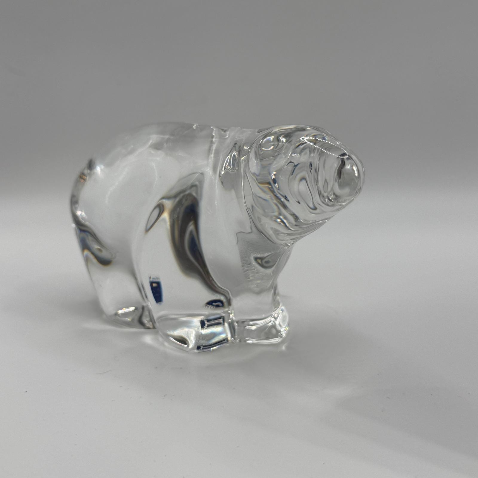 Hadeland Norway Glass Polar Bear - Etsy
