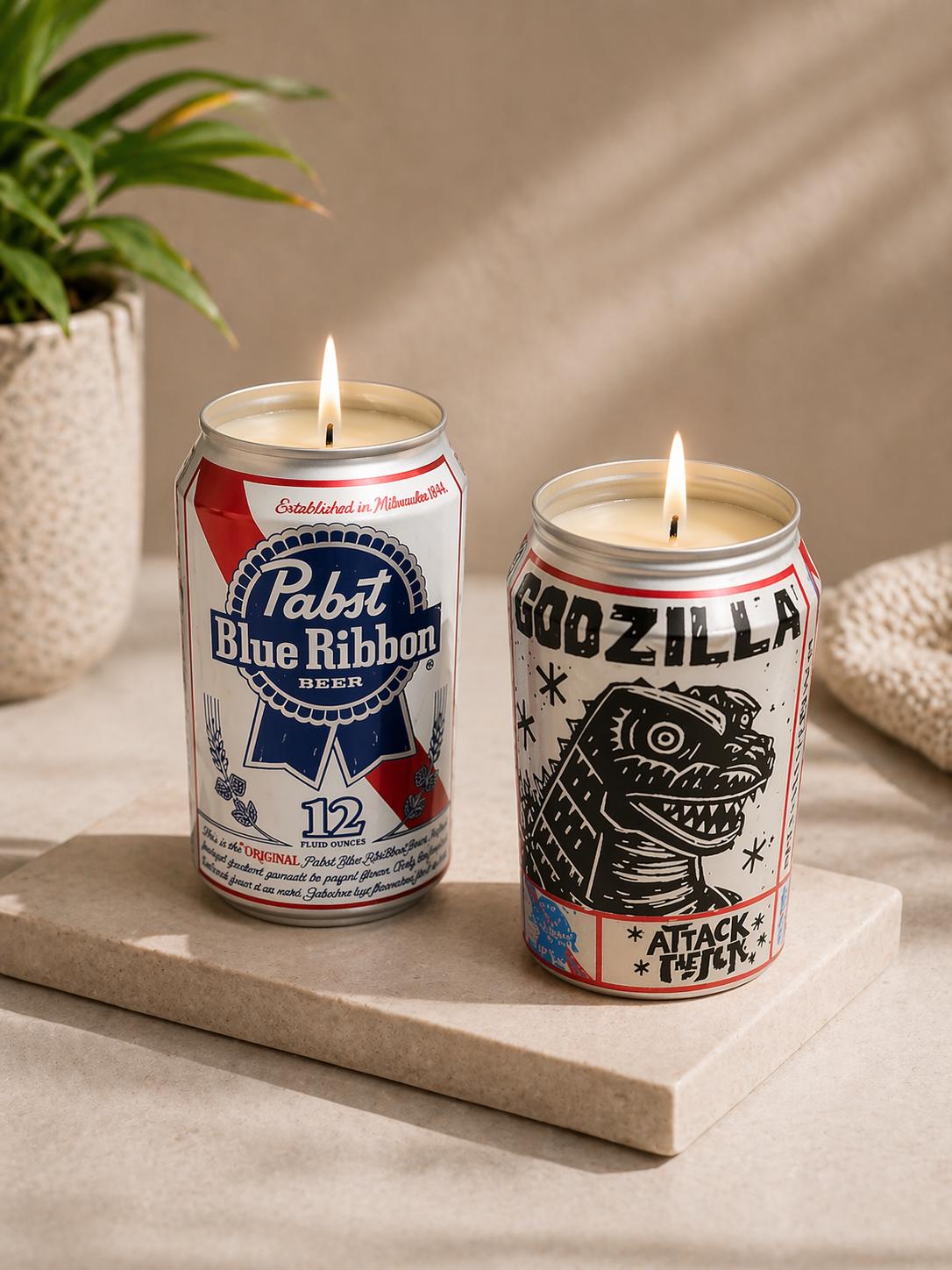 Godzilla Candle - Etsy