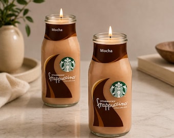 Starbucks Frappuccino Bottle Candle