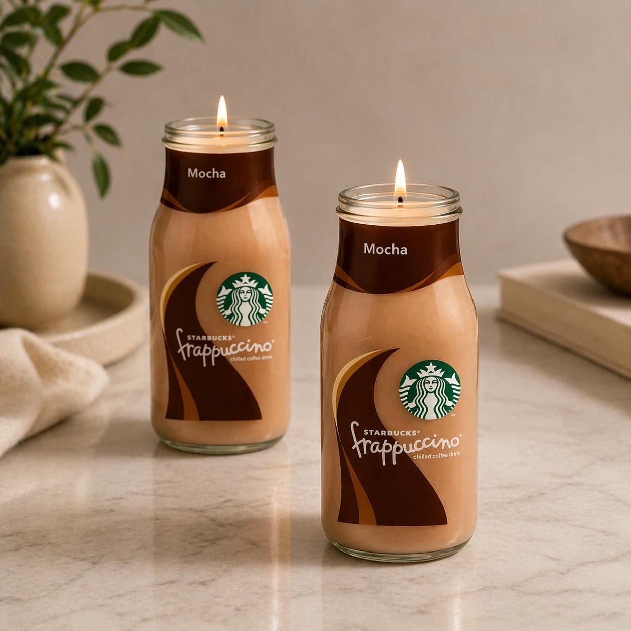 Starbucks Candle - Etsy