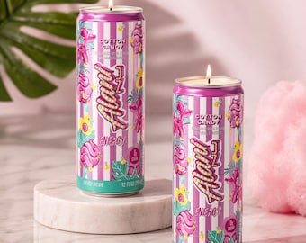 Alani Nu Cotton Candy Can Candle