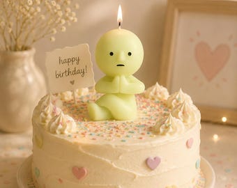 Smiski Birthday Candle