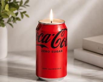 Coca Cola Zero Sugar Can Candle