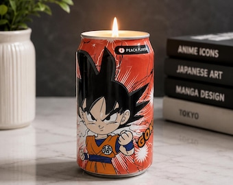 Goku Can Candle
