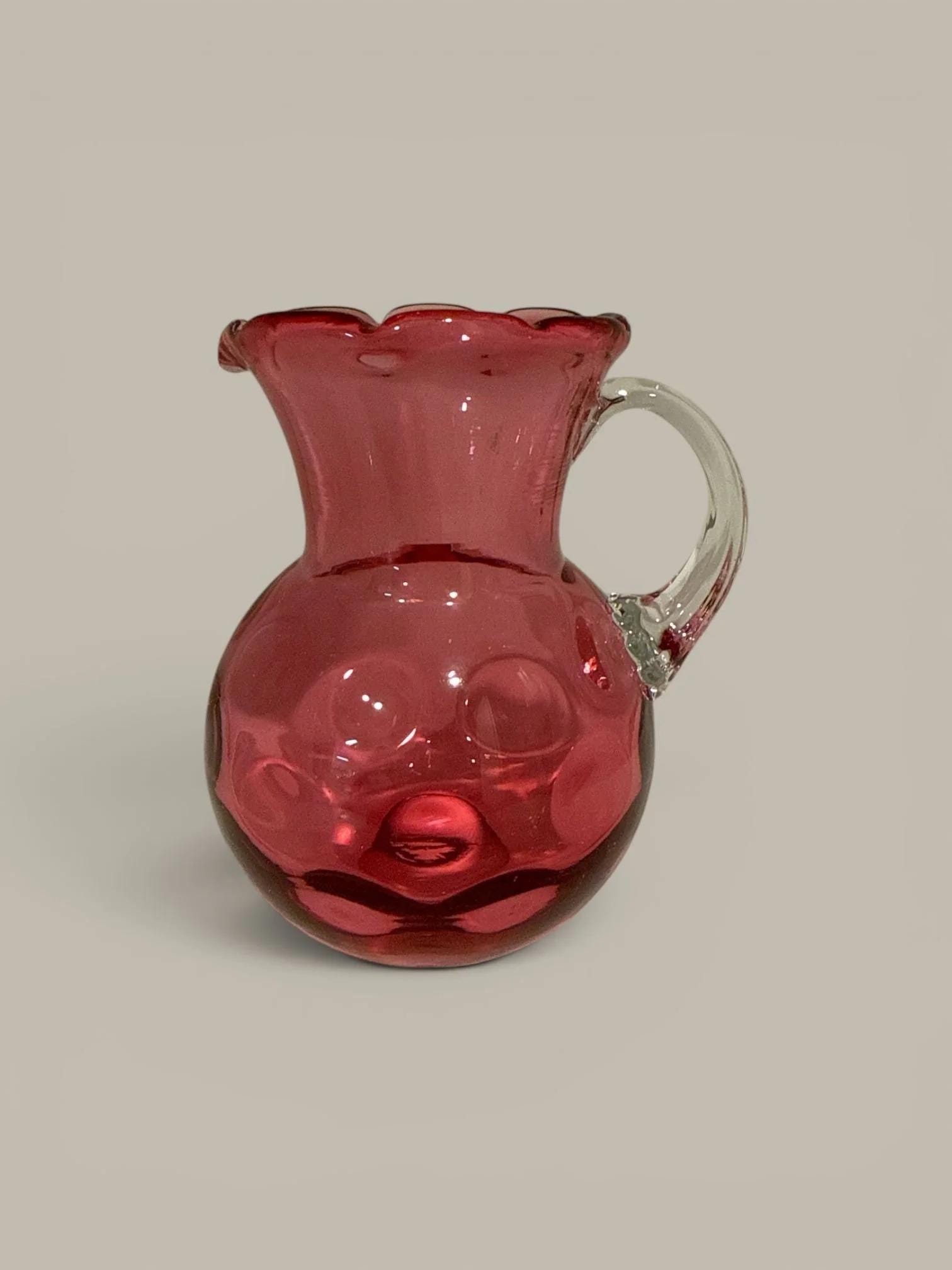 Fenton Cranberry Glass - Etsy