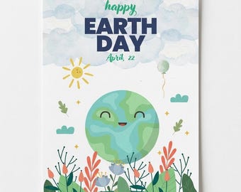 Scheda di attività per la Giornata della Terra / Scuola dell'infanzia, scuola materna, istruzione domiciliare (PDF, download digitale)