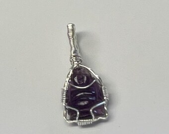 AMETHYST BUDDHA PENDANT