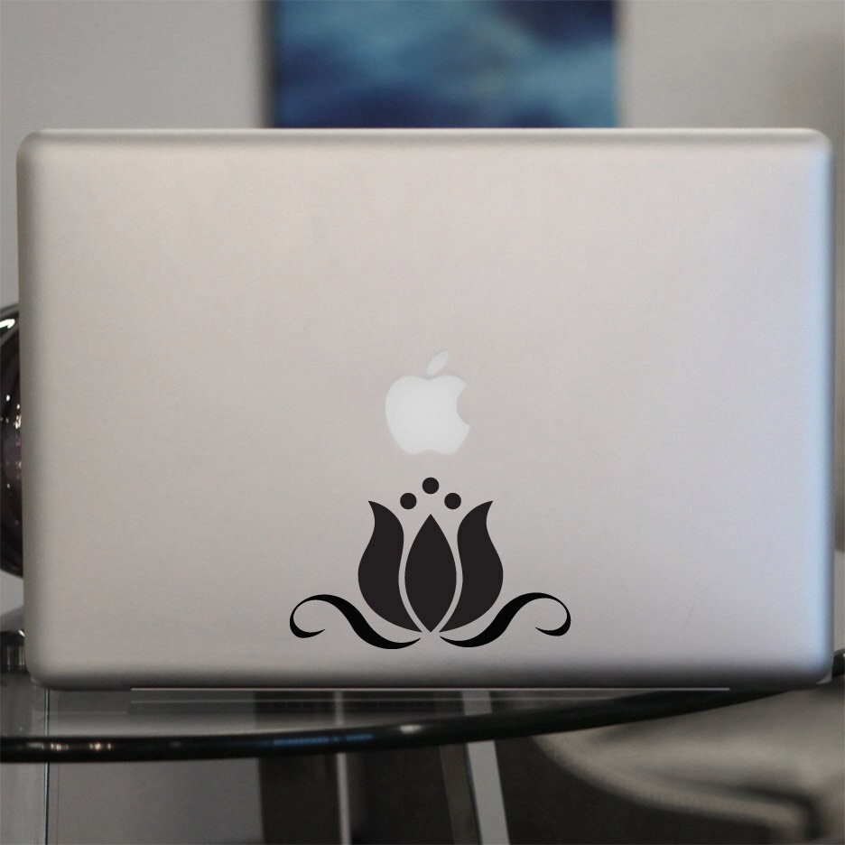 Lotus Flower Decal Vinyl Sticker For Car Windows Etsy